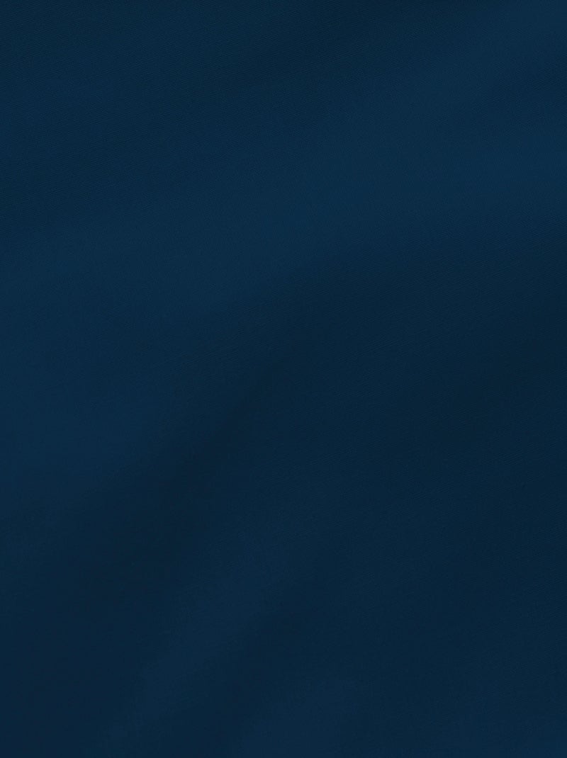 Drap-housse Basic "Happyfriday" Bleu marine - Kiabi