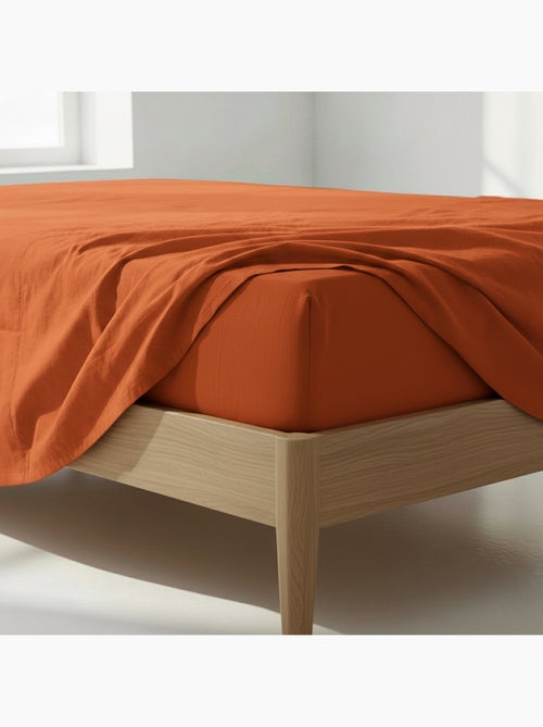 Drap-housse Basic "Happyfriday" - Kiabi