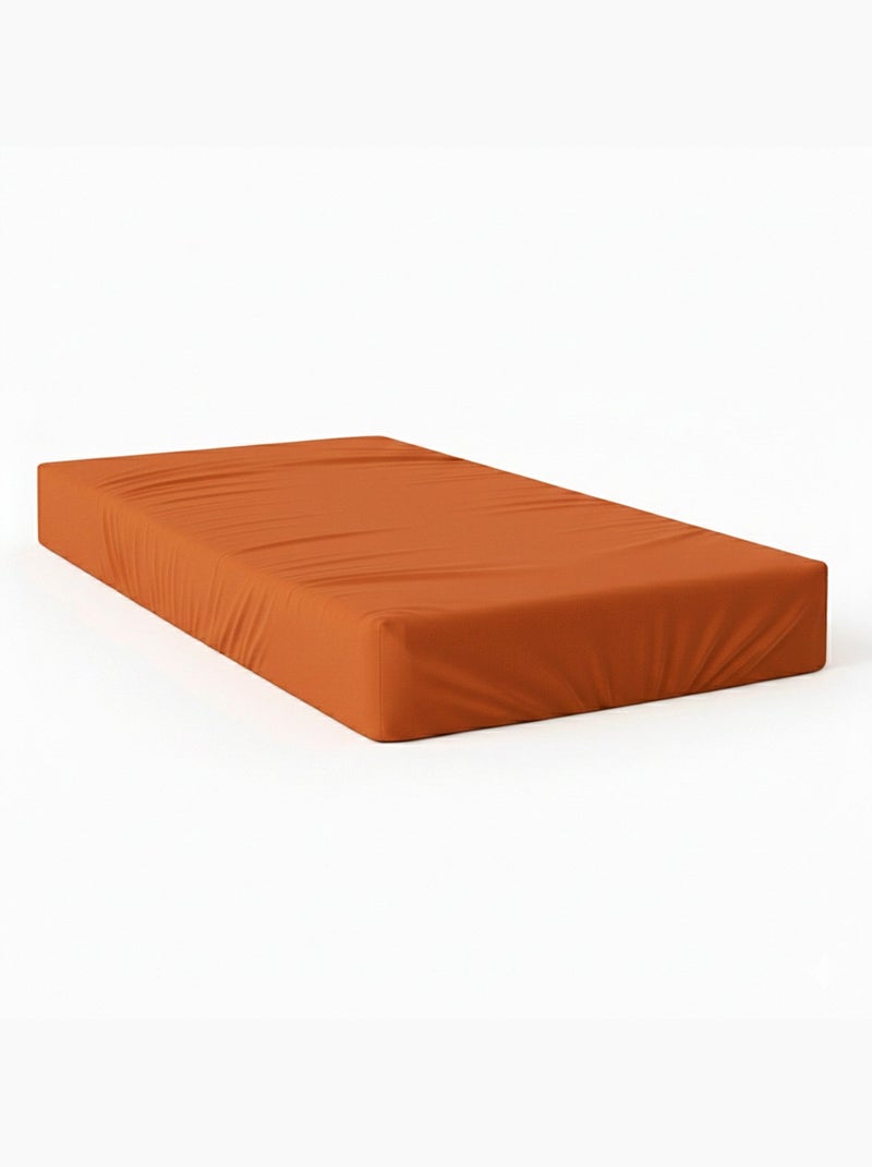 Drap-housse Basic "Happyfriday" Marron - Kiabi