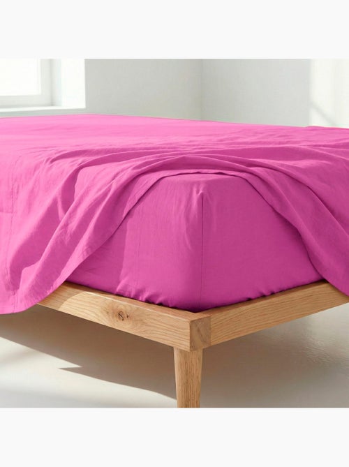 Drap-housse Basic "Happyfriday" - Kiabi