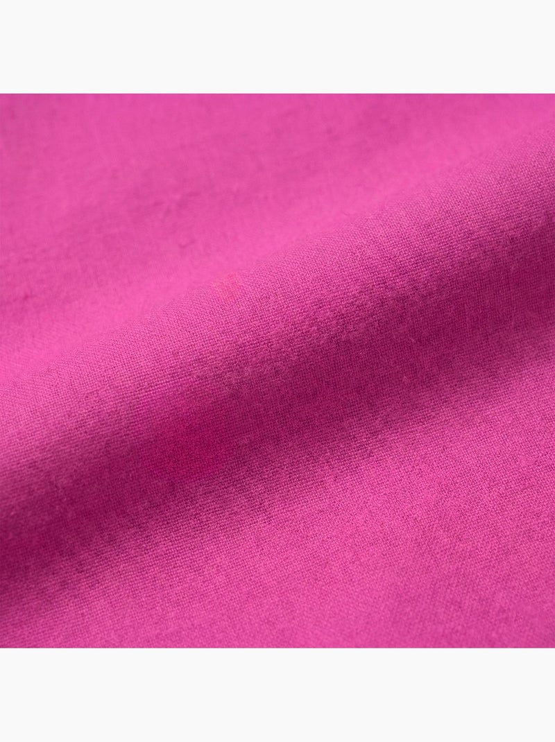 Drap-housse Basic "Happyfriday" Rose fushia - Kiabi