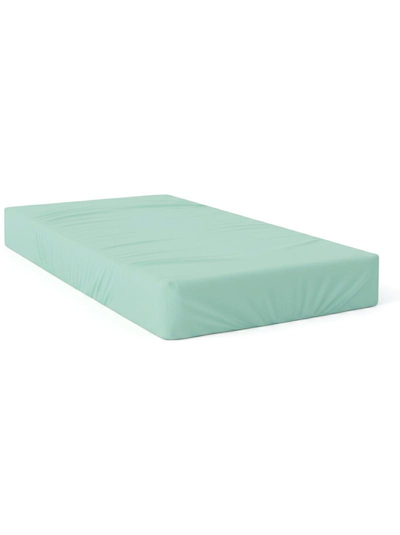 Drap-housse Basic "Happyfriday" Vert - Kiabi