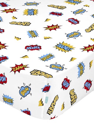 Drap-housse Bat "Happyfriday"
