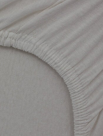 Drap housse bébé coton bio Blanc - Babycalin