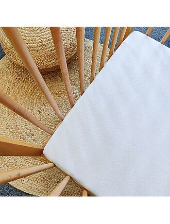 Drap housse bébé coton