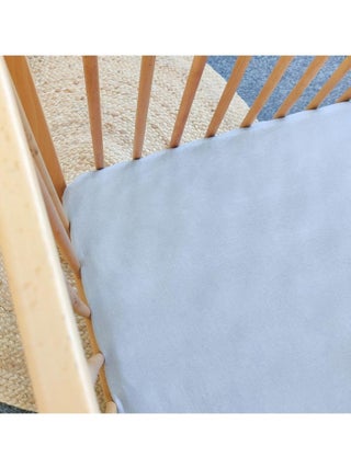 Drap housse bébé coton