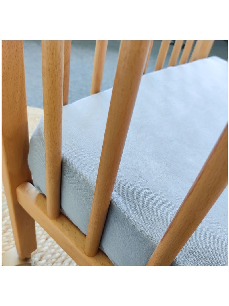 Drap housse bébé coton Gris - Kiabi