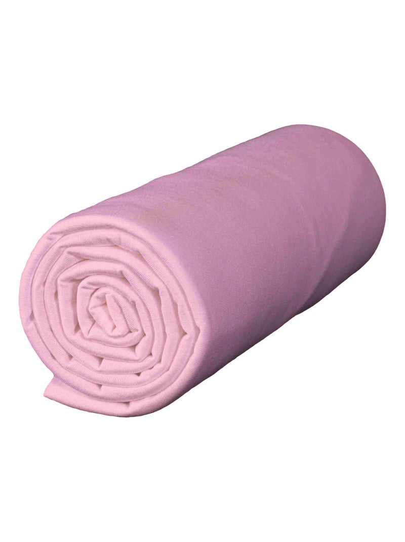 Drap housse bébé coton jersey bio (lot de 2) Blanc - Kiabi