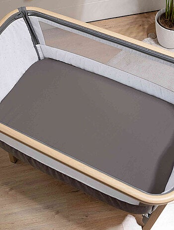 Drap housse bébé coton jersey bio (lot de 2)