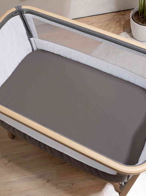 Drap housse bébé coton jersey bio (lot de 2) - Kiabi