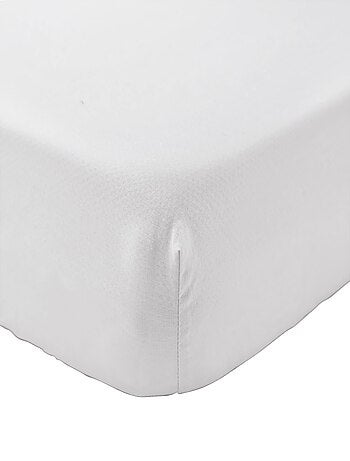 Drap housse bébé coton lavé