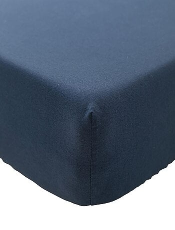Drap housse bébé coton lavé