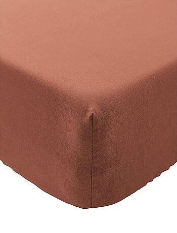 Drap housse bébé coton lavé