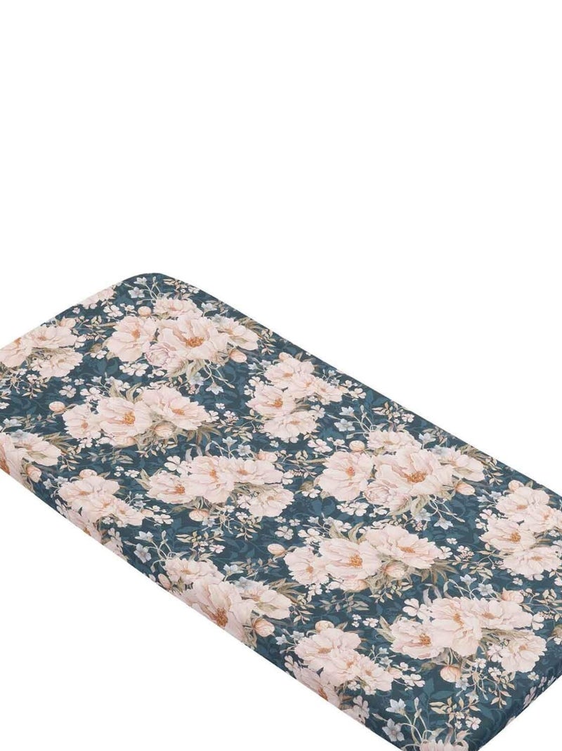 Drap housse bébé en coton,  Élodie Bleu - Kiabi