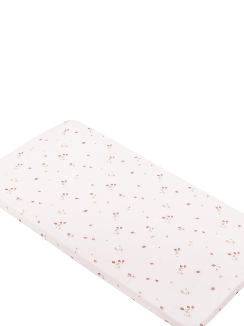 Drap housse bébé en coton, FRAMBOISE Ecru - Kiabi