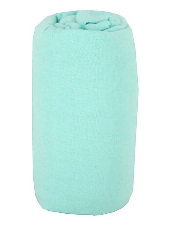 Drap housse bébé en coton uni - Babycalin