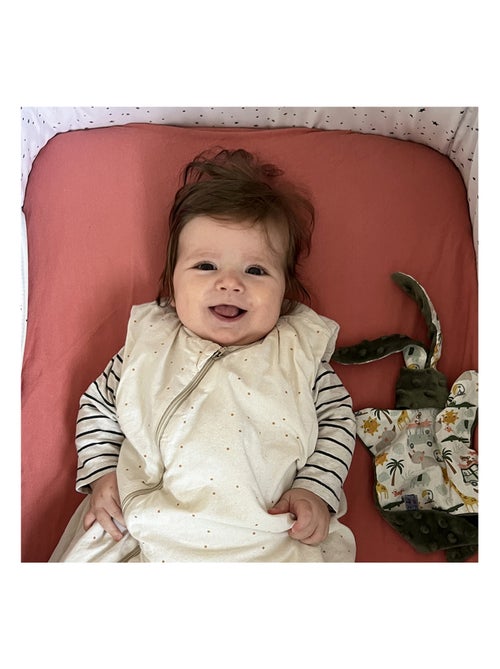 Drap housse bébé en coton uni - Babycalin - Kiabi