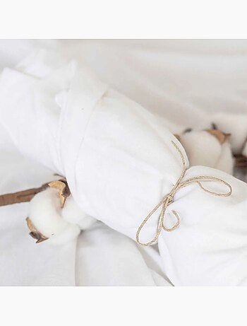 Drap housse bébé en jersey coton bio