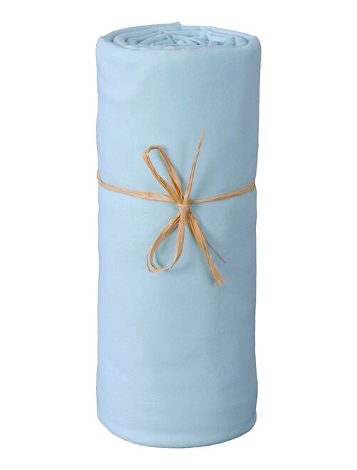 Drap housse bébé extensible 100% jersey bio peigné - 'P'tit Basile' - Kiabi