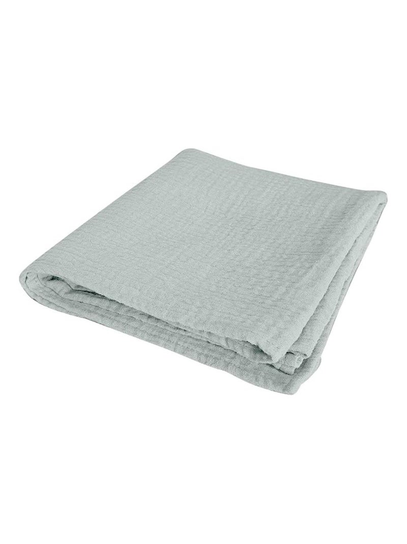 Drap Housse bébé Gaze de coton Alia PROMO LINGE Vert - Kiabi