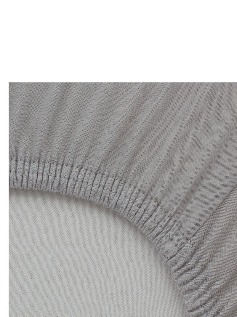 Drap housse bébé nacelle couffin uni en coton - Babycalin Gris - Kiabi