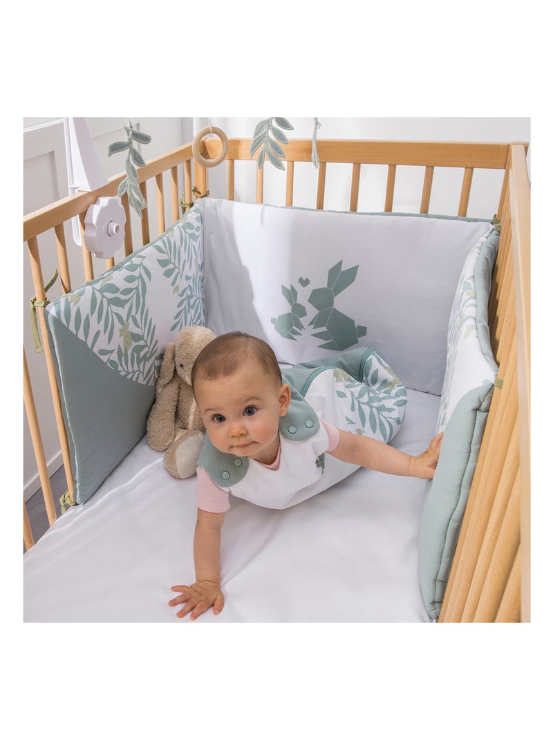 Drap housse bébé uni en coton doux - Babycalin Blanc - Kiabi