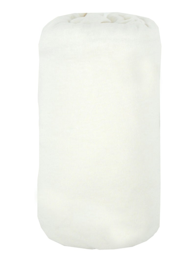 Drap housse bébé uni en coton doux - Babycalin Blanc - Kiabi