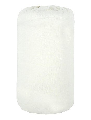 Drap housse bébé en coton uni - Babycalin