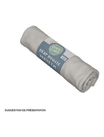 Drap housse uni coton Oeko-Tex - Babycalin