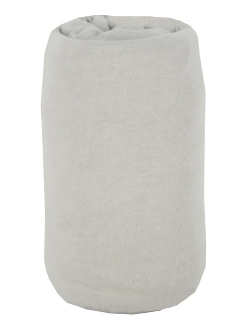 Drap housse bébé uni en coton doux - Kiabi