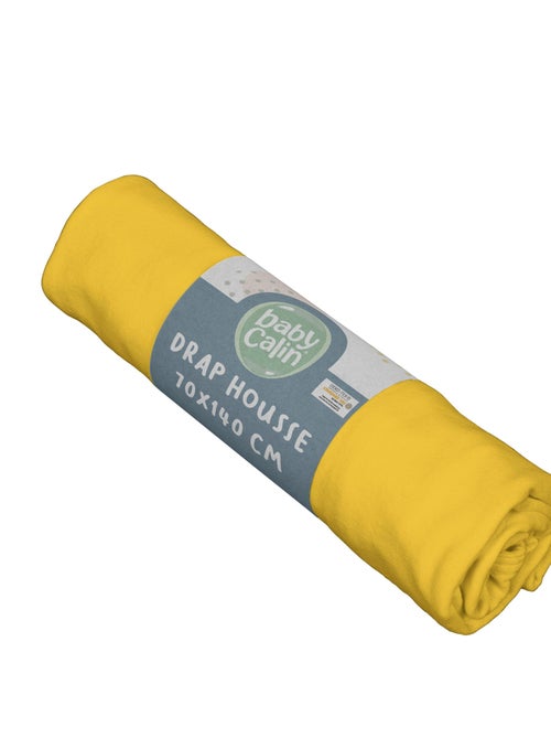 Drap housse bébé uni en coton doux - Kiabi