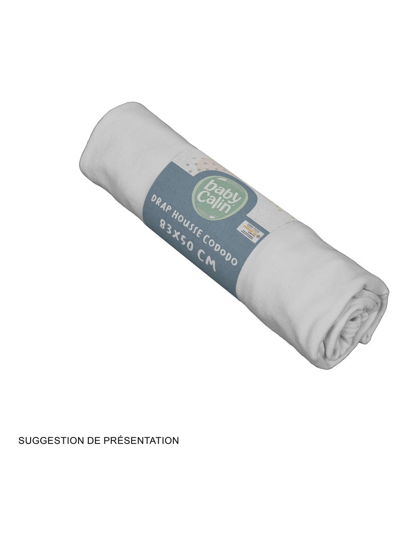 Drap housse berceau bébé coton Bio - Babycalin Gris clair - Kiabi