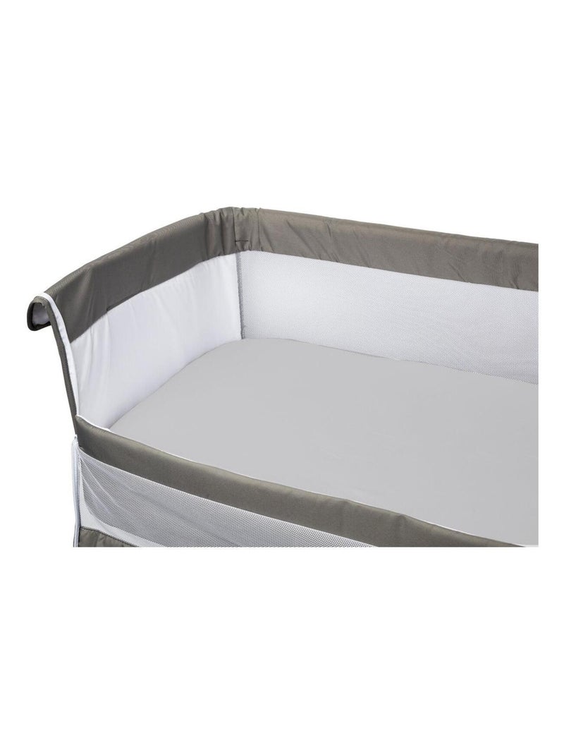 Drap housse berceau bébé coton Bio - Babycalin Gris clair - Kiabi