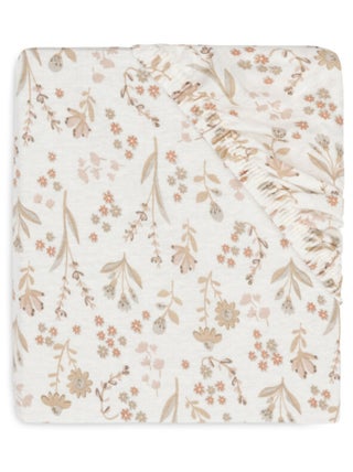 Drap-housse berceau Bloomy en coton