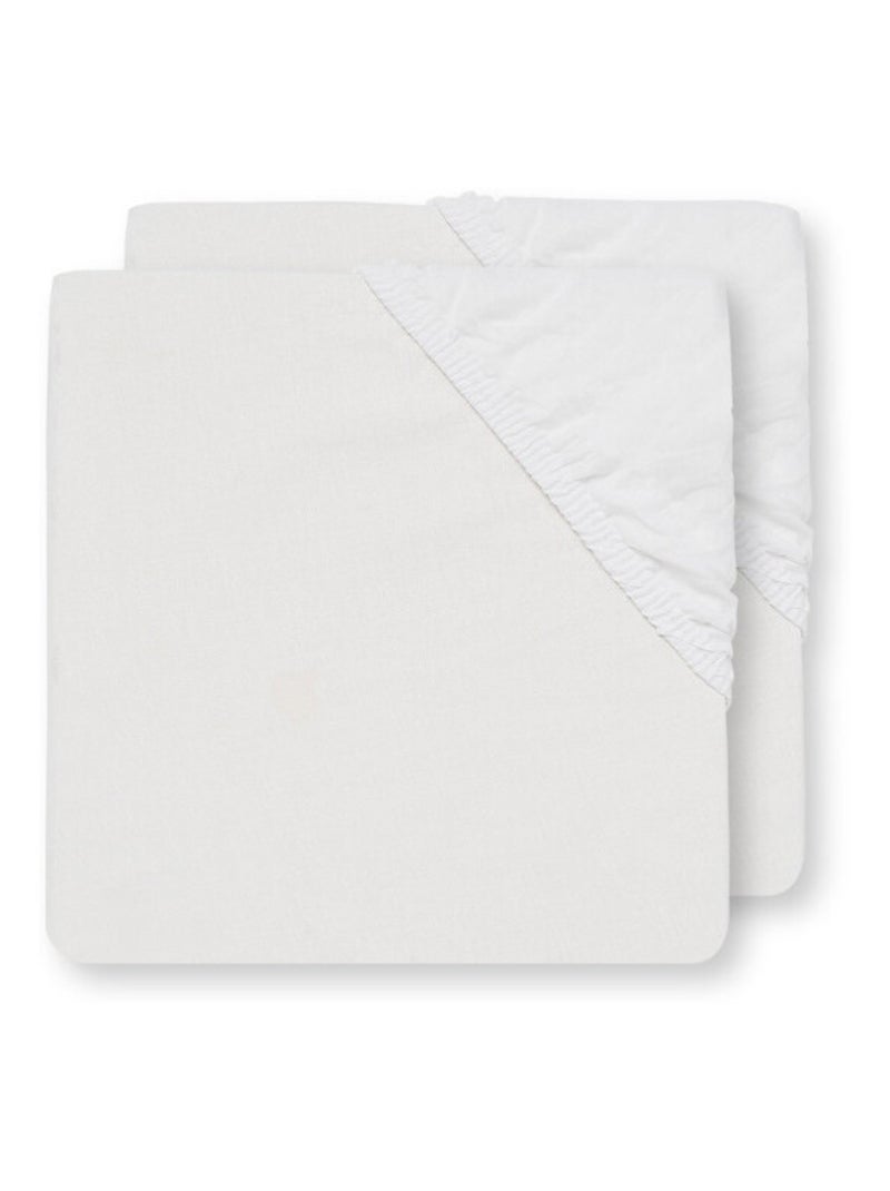 Drap-housse berceau en coton Blanc - Kiabi