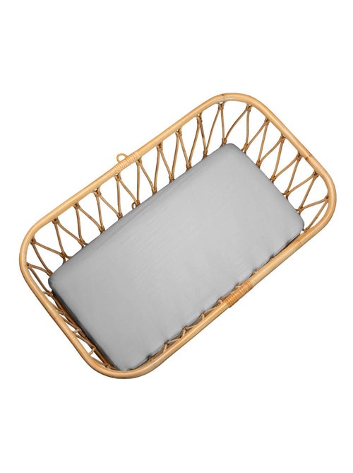 Drap housse berceau en gaze de coton à carreaux SEVIRA KIDS - Kiabi