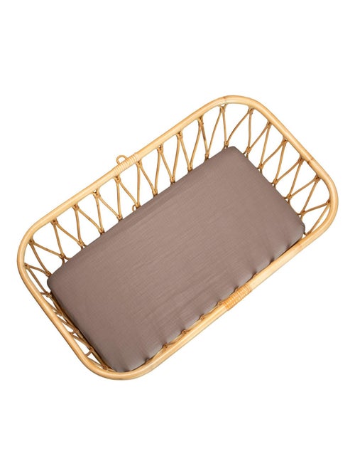 Drap housse berceau en gaze de coton à carreaux SEVIRA KIDS - Kiabi