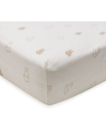 Drap-housse berceau Miffy en coton
