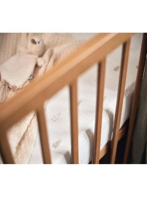 Drap-housse berceau Miffy en coton Jollein - Kiabi