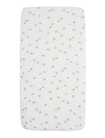 Drap-housse berceau On The Go en coton Jollein