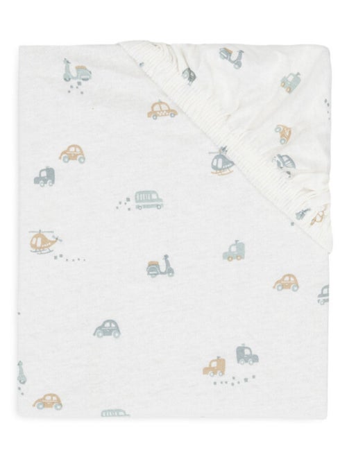 Drap-housse berceau On The Go en coton Jollein - Kiabi