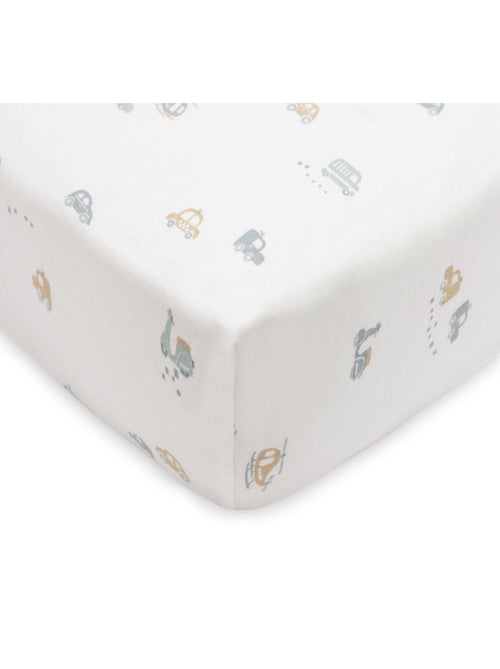 Drap-housse berceau On The Go en coton Jollein - Kiabi