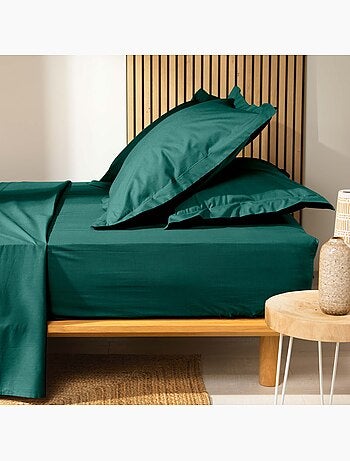 Drap housse Bioline emeraude