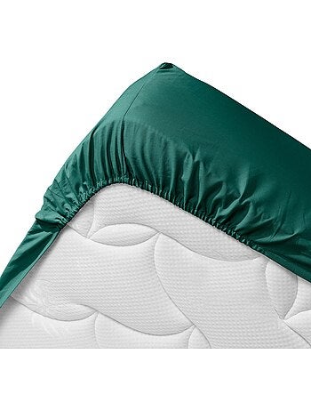 Drap housse Bioline emeraude