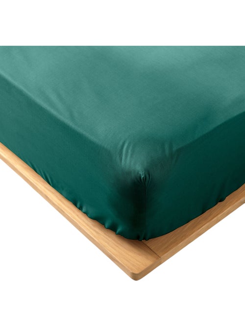 Drap housse Bioline emeraude - Kiabi