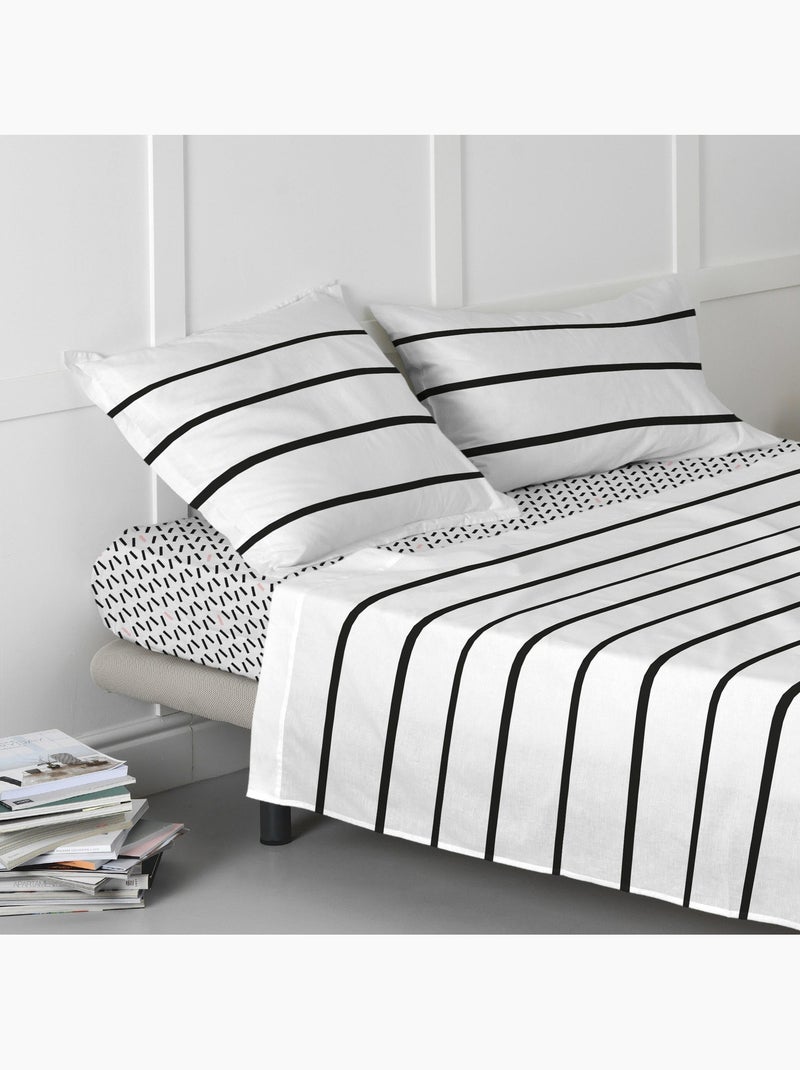Drap-housse Blush "Happyfriday" Blanc - Kiabi