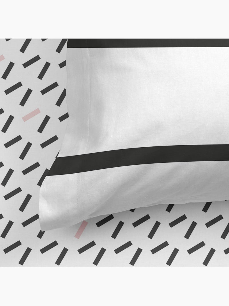 Drap-housse Blush "Happyfriday" Blanc - Kiabi
