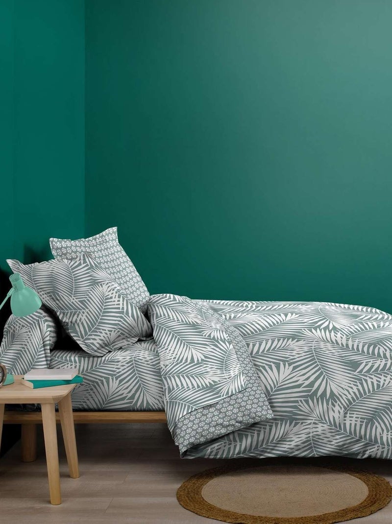 Drap housse BONA - 100% Coton Vert - Kiabi