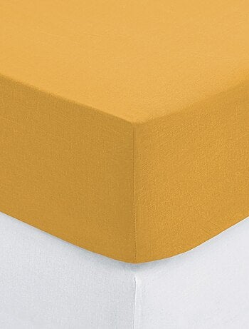 Drap Housse bonnet 30 cm 100% coton 2 places