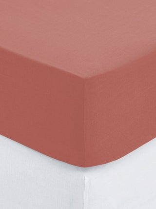 Drap Housse bonnet 30 cm 100% Coton Esther